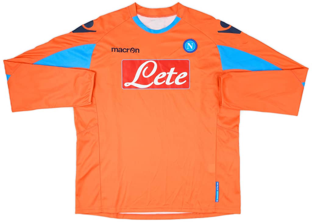2017-18 Napoli European GK Shirt - 10/10 - (XL)