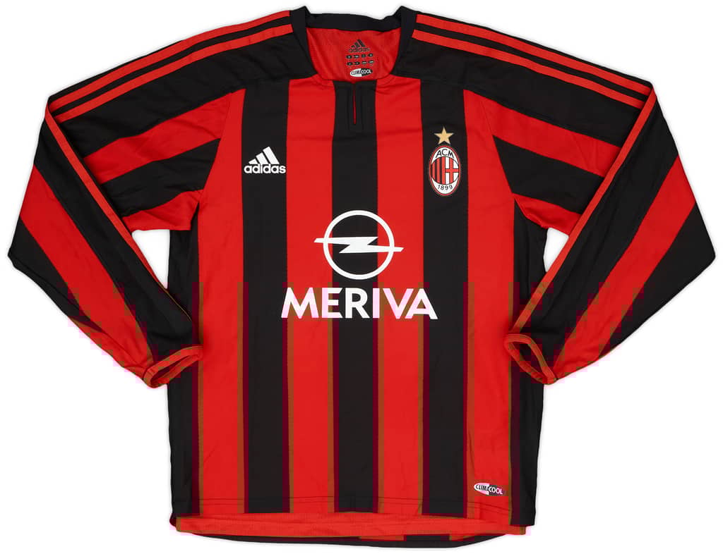 2003-04 AC Milan Match Issue Home Shirt #11