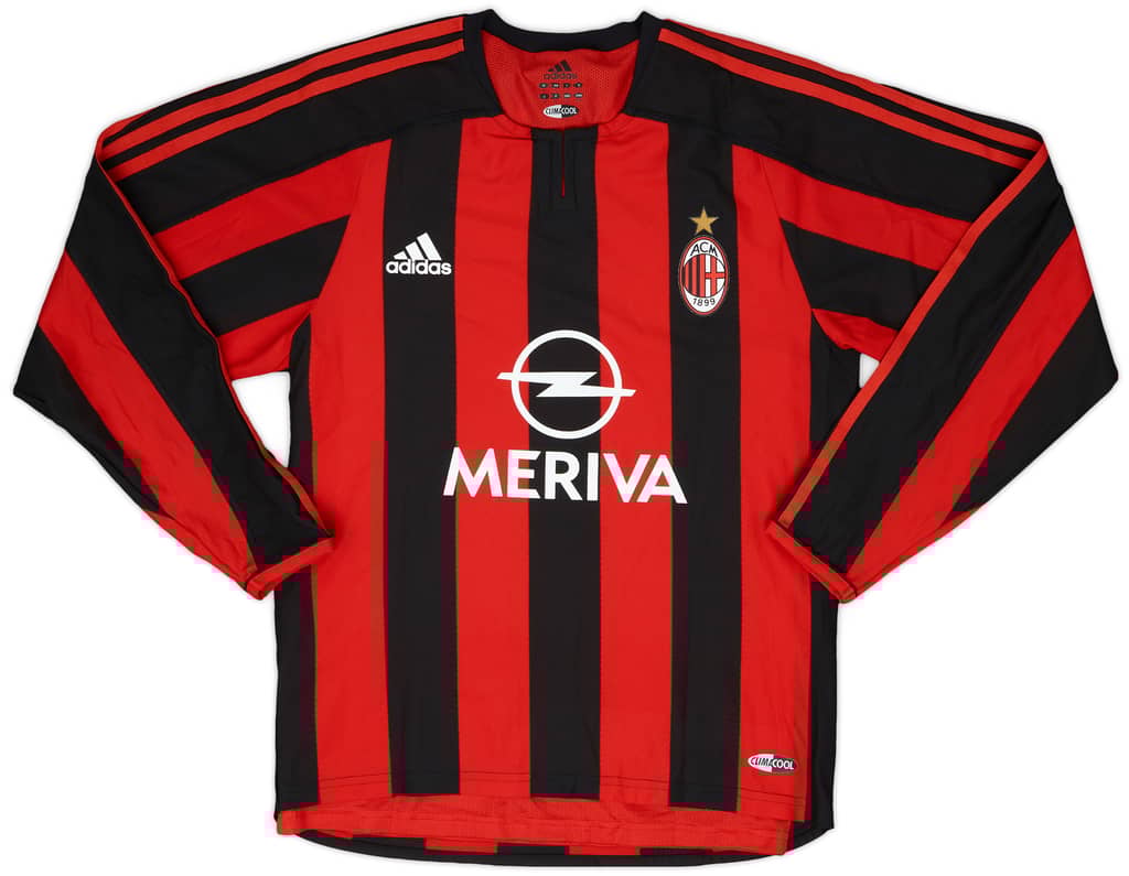 2003-04 AC Milan Match Issue Home Shirt #9