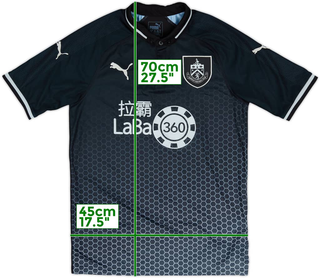 2018-19 Burnley Away Shirt - 10/10 - (S)
