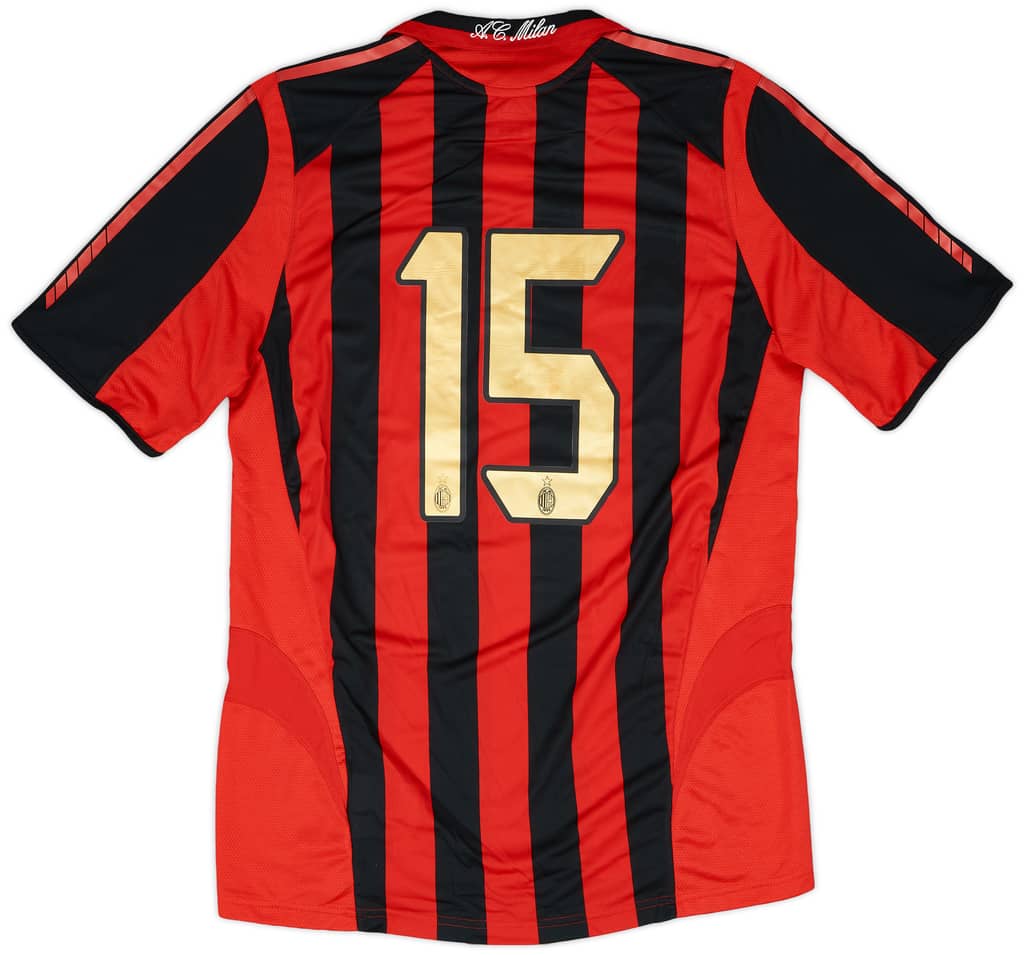 2005-06 AC Milan Match Issue Home Shirt #15
