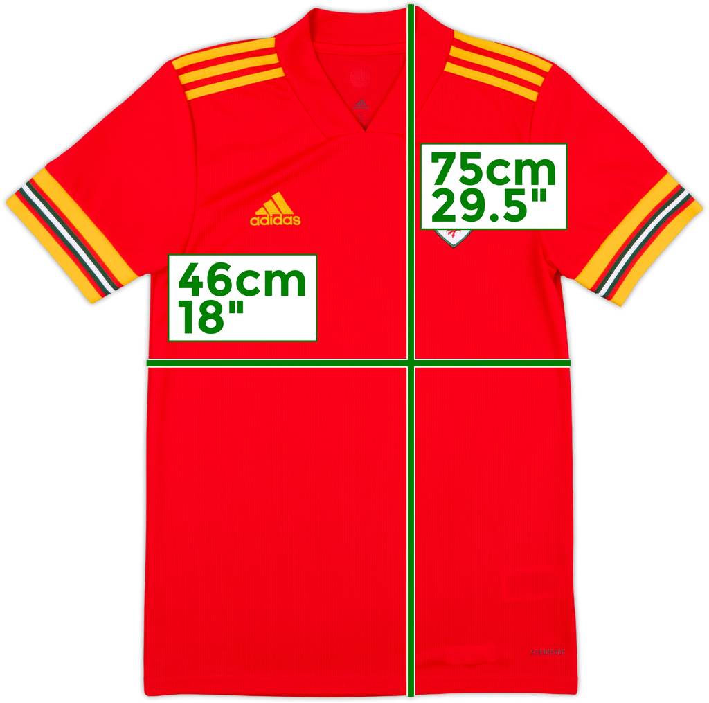 2020-21 Wales Home Shirt - 10/10 - (S)