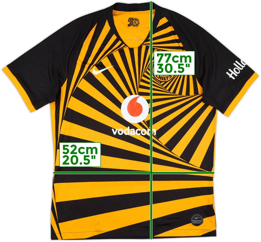 2019-20 Kaizer Chiefs Home Shirt - 7/10 - (L)