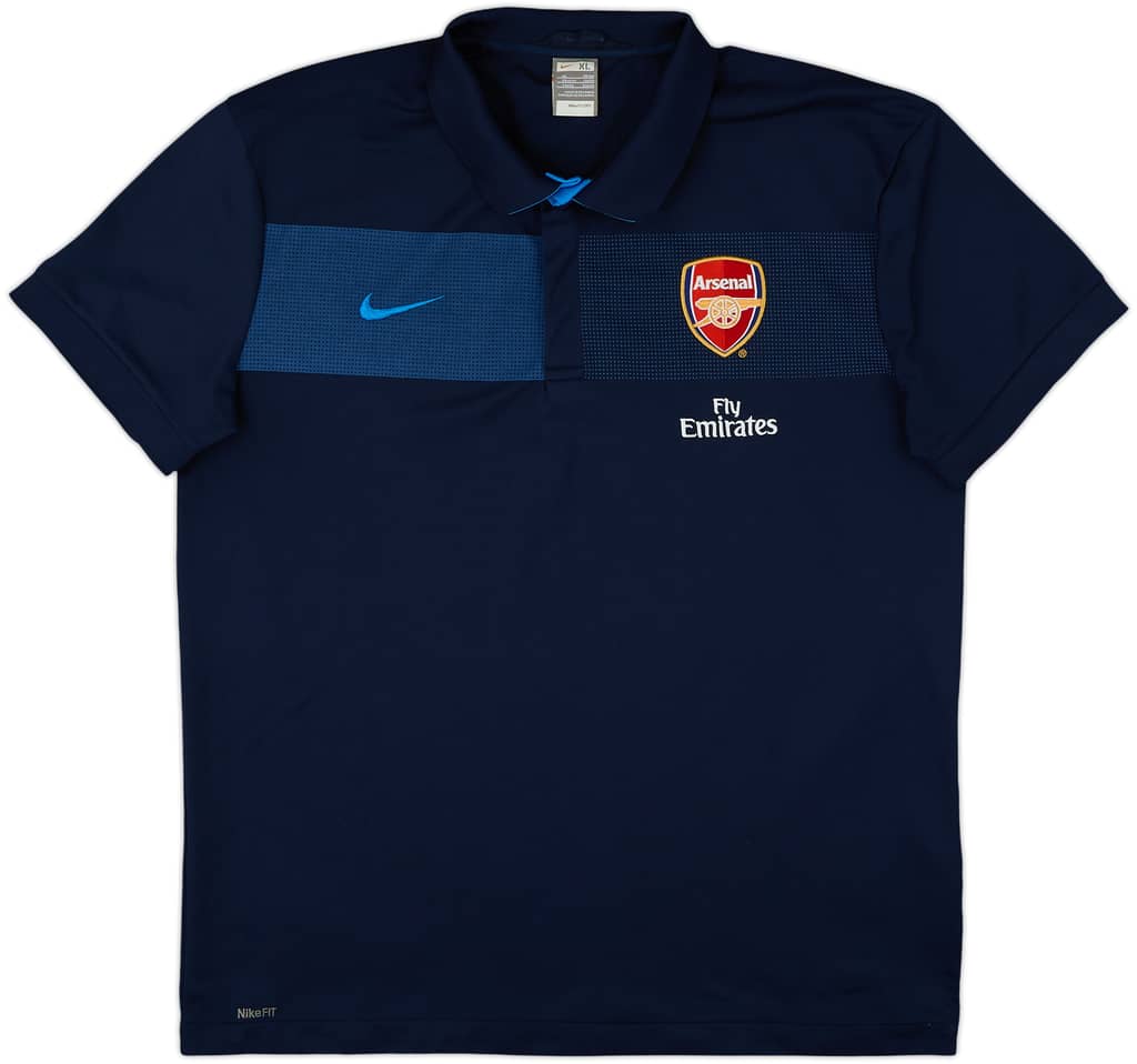 2009-10 Arsenal Nike Polo Shirt - 9/10 - (XL)