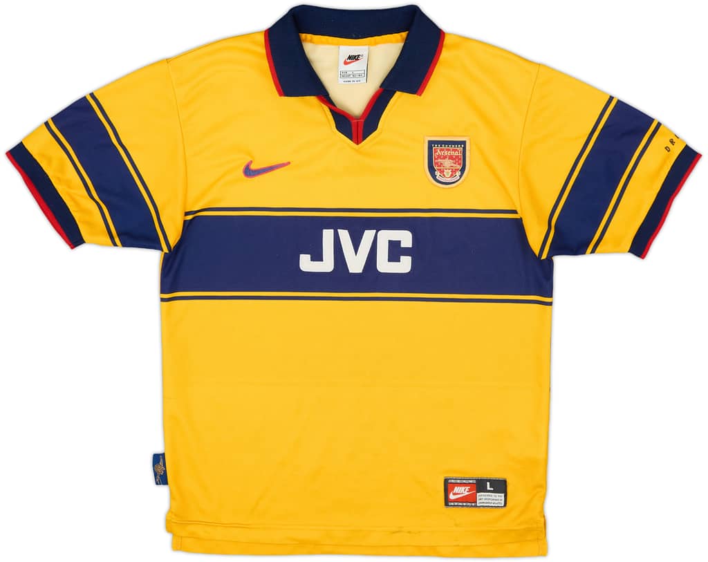 1997-99 Arsenal Away Shirt - 8/10 - (L.Boys)