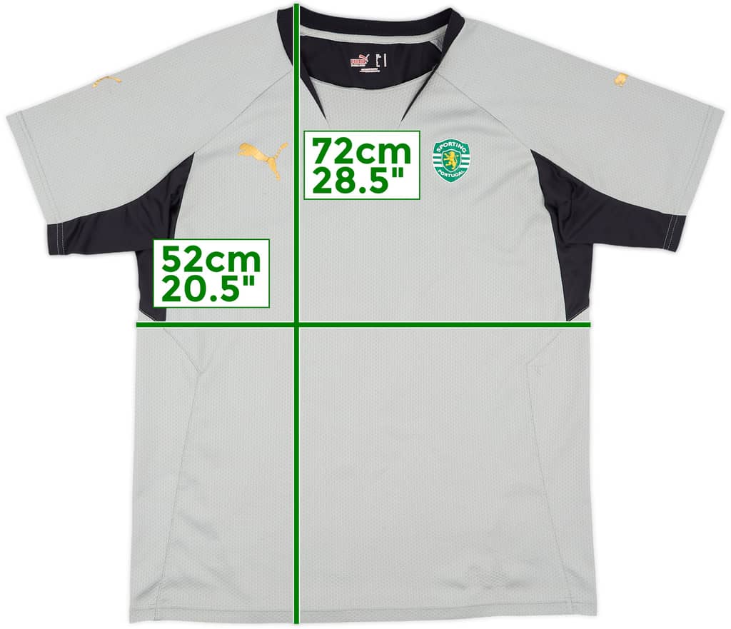 2010-11 Sporting CP Puma Training Shirt - 7/10 - (M)