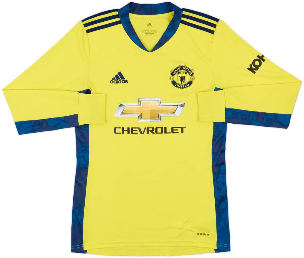 2020-21 Manchester United GK Shirt - 7/10 - (S)