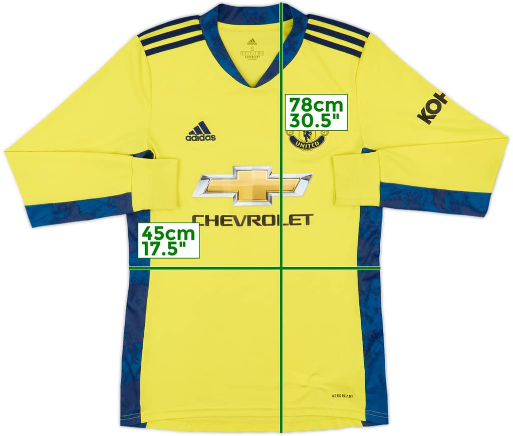 2020-21 Manchester United GK Shirt - 7/10 - (S)