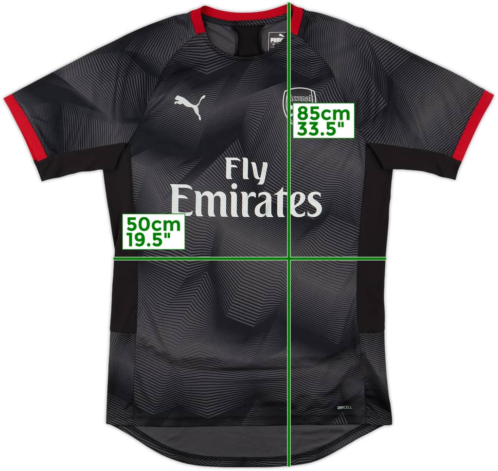 2018-19 Arsenal Puma Training Shirt - 8/10 - (L)