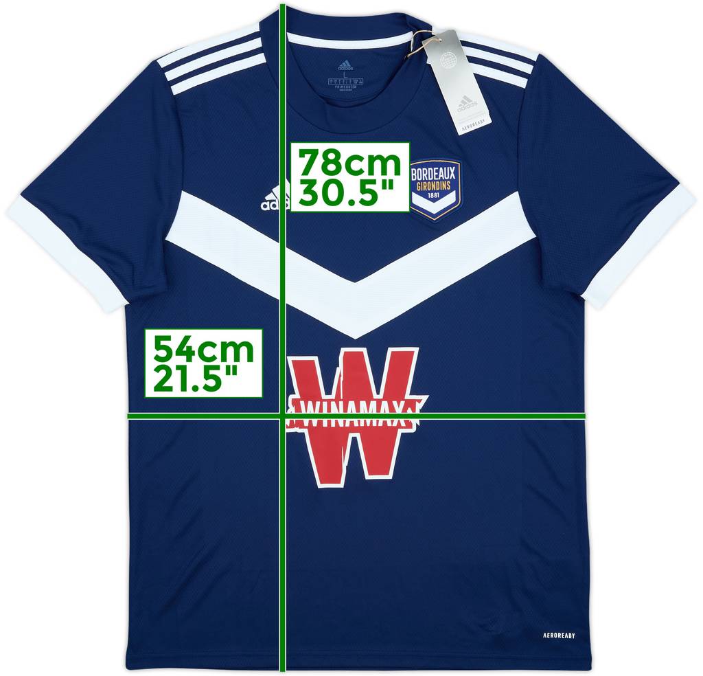 2021-22 Bordeaux Home Shirt (L)