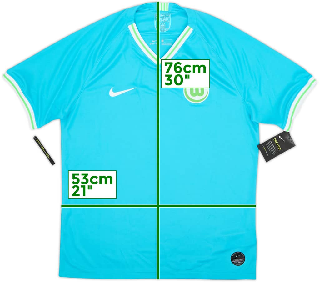 Camiseta de visitante del Wolfsburg 2019-20 (L)