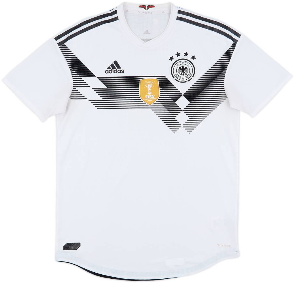 2018-19 Germany Authentic Home Shirt - 8/10 - (L)
