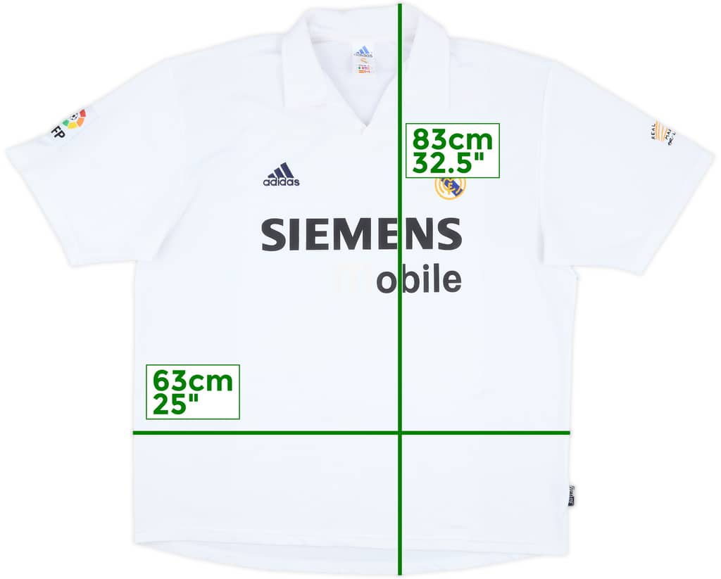 2002-03 Real Madrid Centenary Home Shirt - 4/10 - (XL)