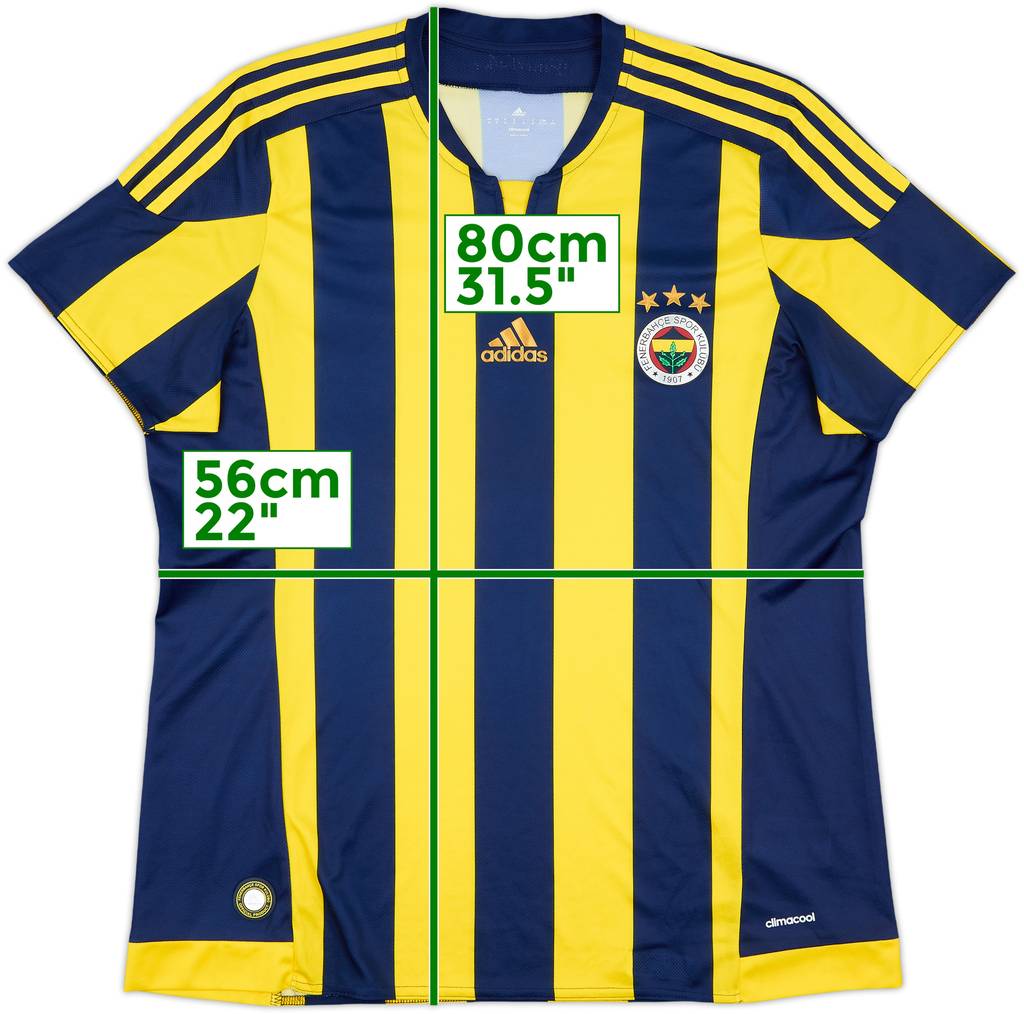 2014-15 Fenerbahce Home Shirt - 10/10 - (XL)