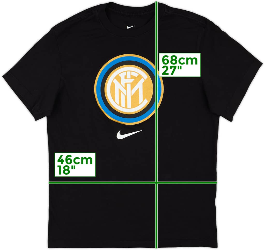 2019-20 Inter Milan Nike Cotton Tee - 5/10 - (S)