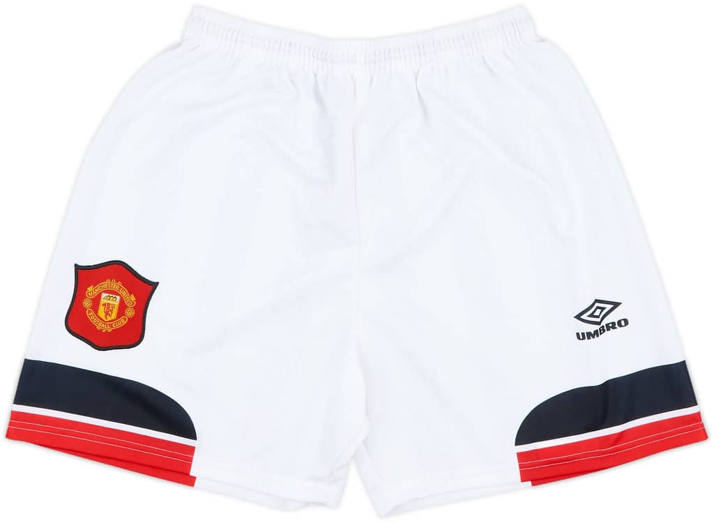 1994-96 Manchester United Home Shorts - 9/10 - (M)