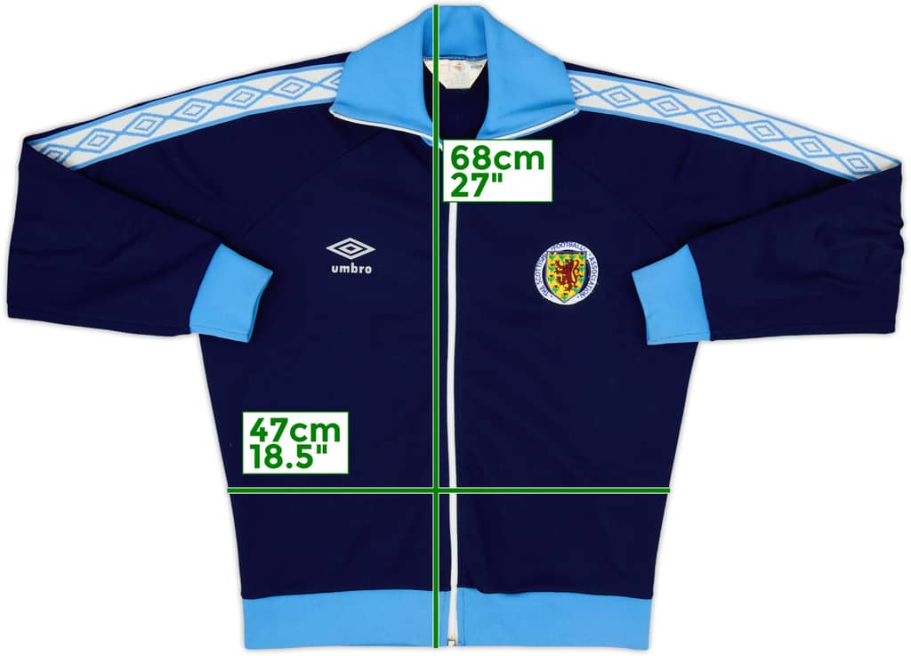 1980-82 Scotland Umbro Track Jacket - 9/10 - (M)