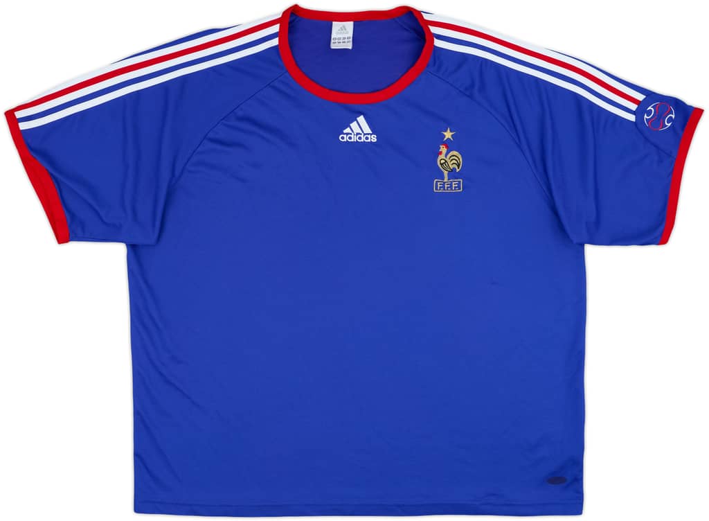 2006-07 France Basic Home Shirt - 8/10 - (XXL)