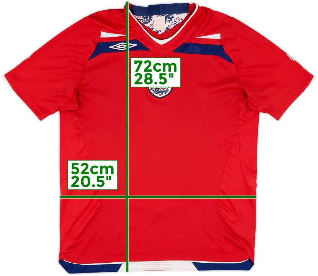 2008-10 England Away Shirt - 5/10 - (M)