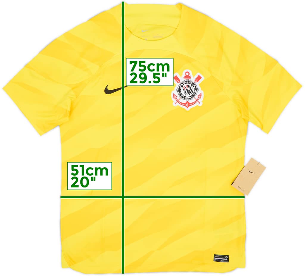 Camiseta de portero del Corinthians 2023 (M)
