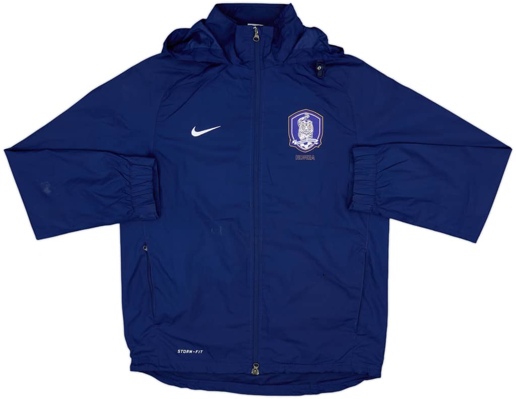 2012-13 South Korea Nike Hooded Rain Jacket - 4/10 - (M)