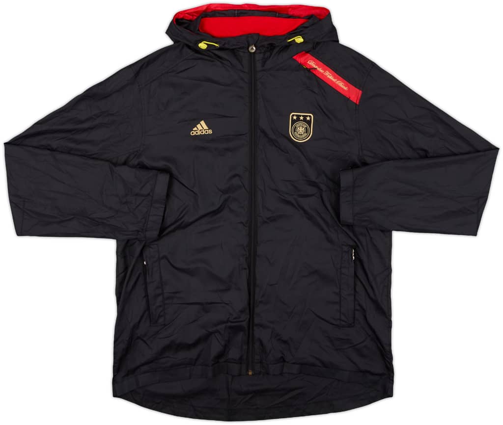 2009-10 Germany adidas Hooded Rain Jacket - 8/10 - (XL)