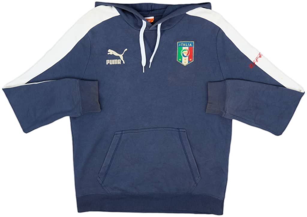 2011-12 Italy Puma Hooded Sweat Top - 5/10 - (M)