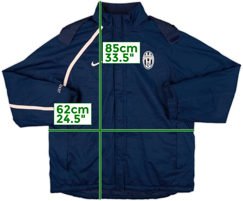 2006-07 Juventus Nike Padded Bench Coat - 8/10 - (M)