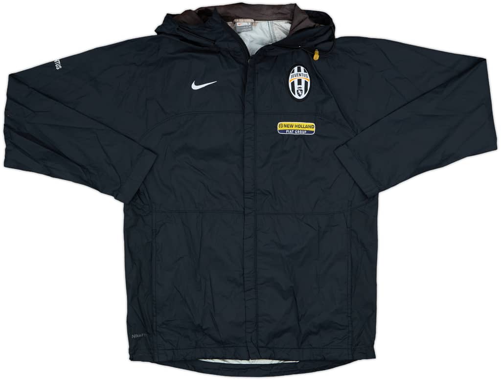 2008-09 Juventus Nike Hooded Rain Jacket - 7/10 - (S)