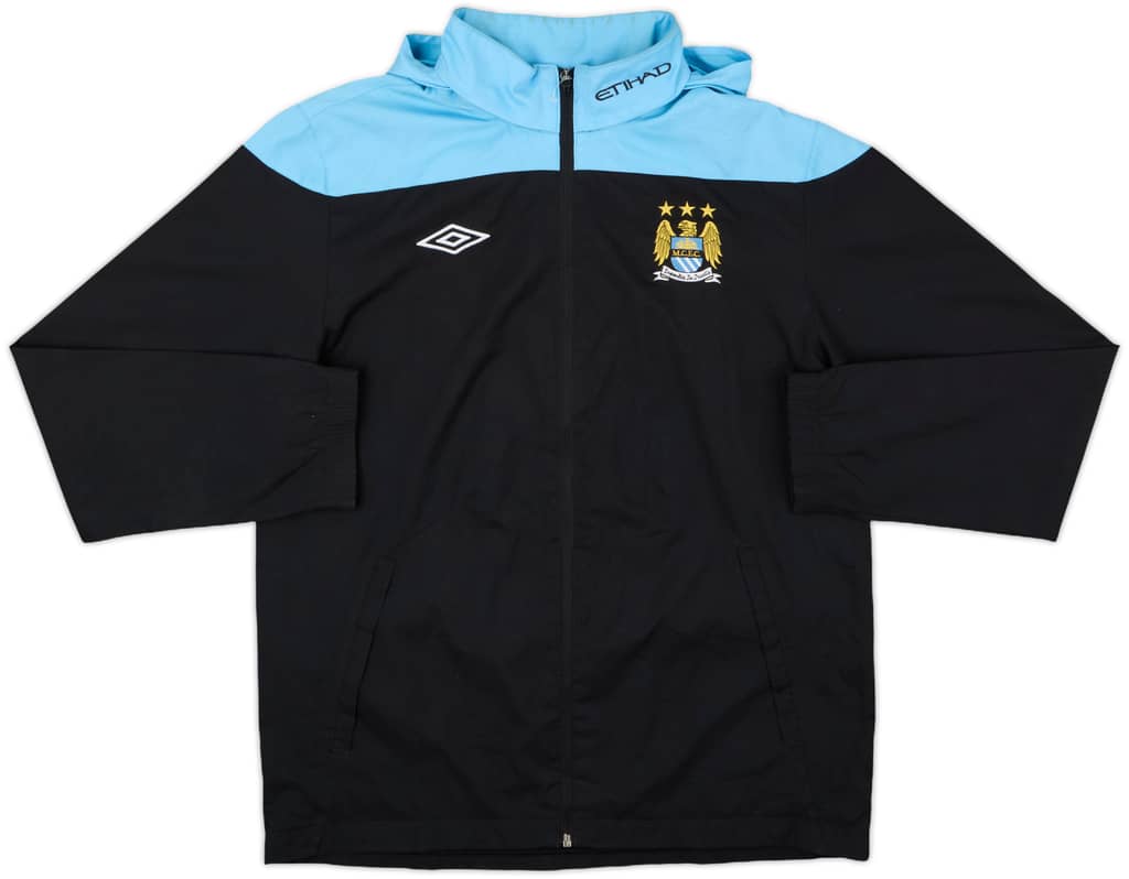 2012-13 Manchester City Umbro Hooded Rain Jacket - 7/10 - (M)