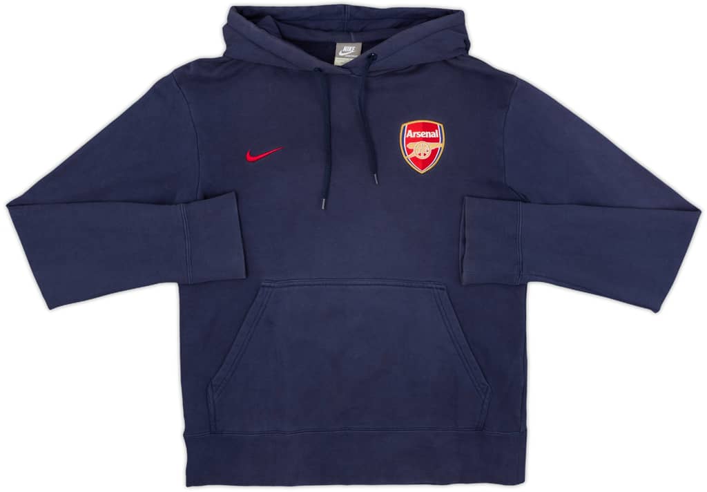 2009-10 Arsenal Nike Hooded Top - 7/10 - (S)