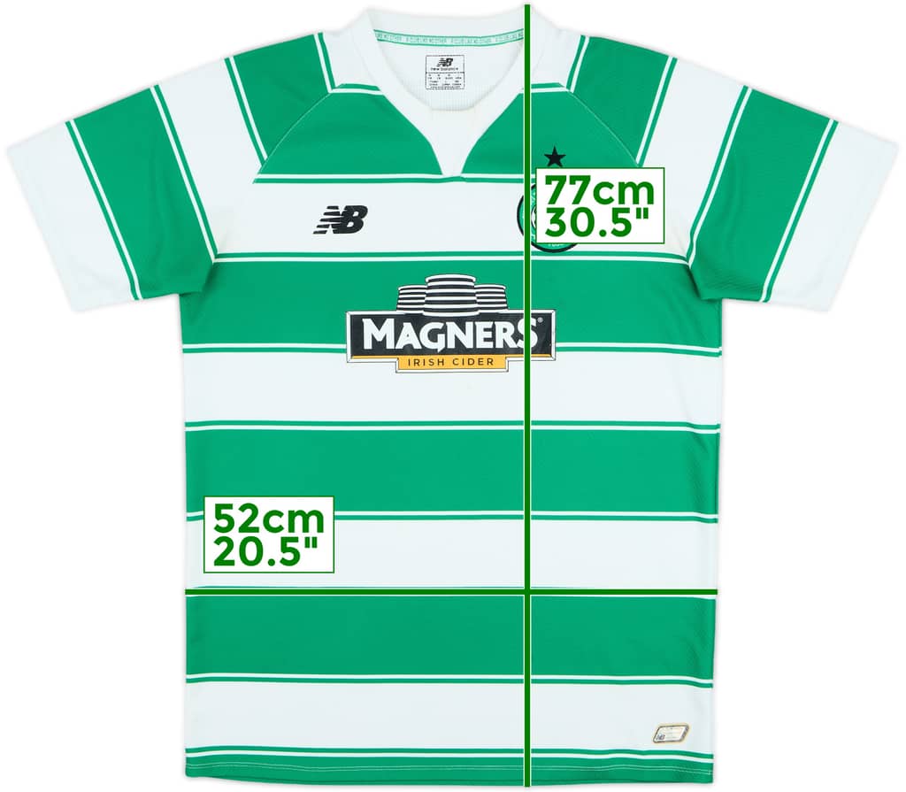 2015-16 Celtic Home Shirt - 6/10 - (M)