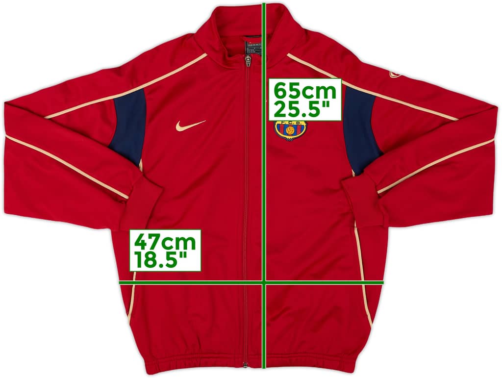 2001-02 Barcelona Nike Track Jacket - 8/10 - (S)