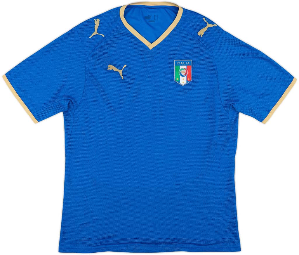2007-08 Italy Home Shirt - 4/10 - (S)