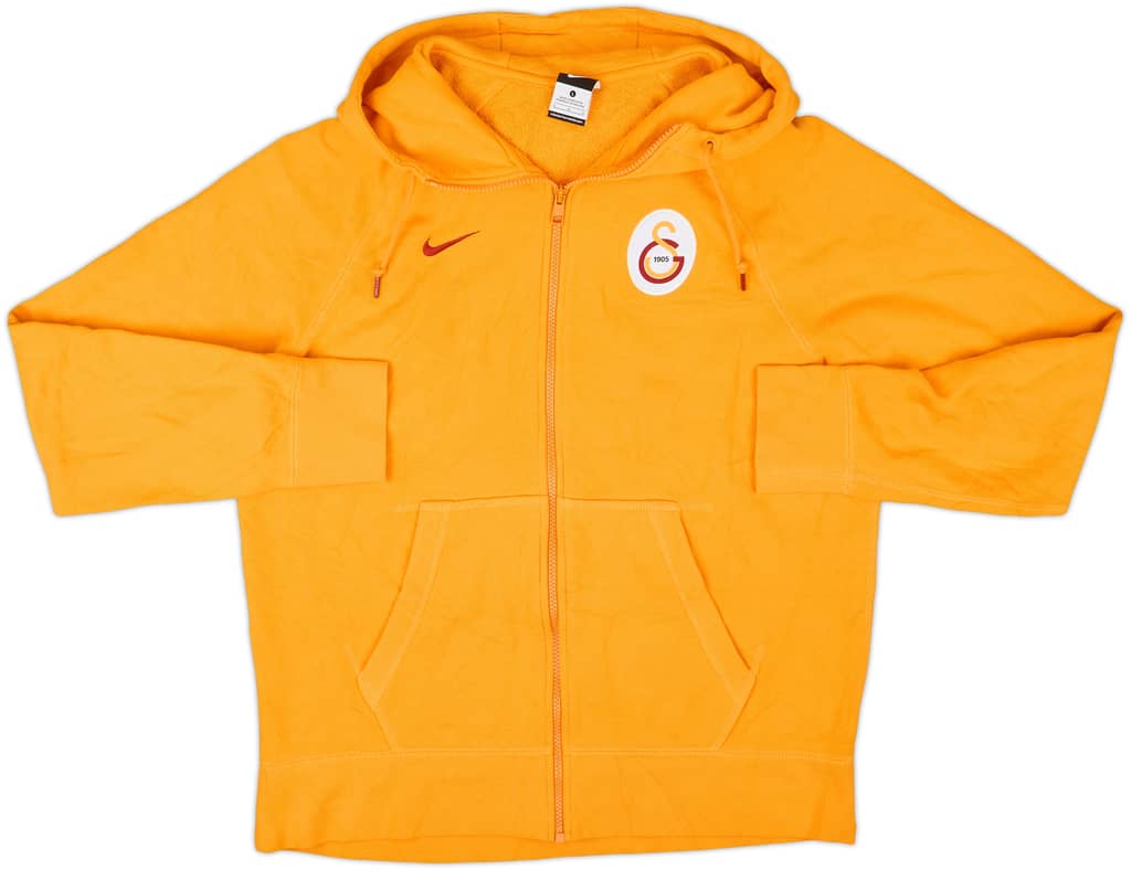 2014-15 Galatasaray Nike Zipped Hooded Sweat Top - 8/10 - (L)
