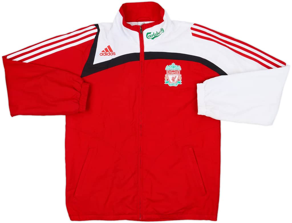 2007-08 Liverpool adidas Track Jacket - 7/10 - (M)