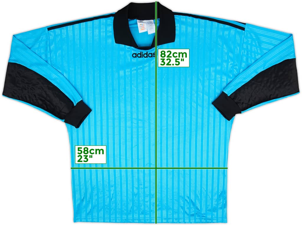 1990s adidas GK Template Shirt - 8/10 - (XL)