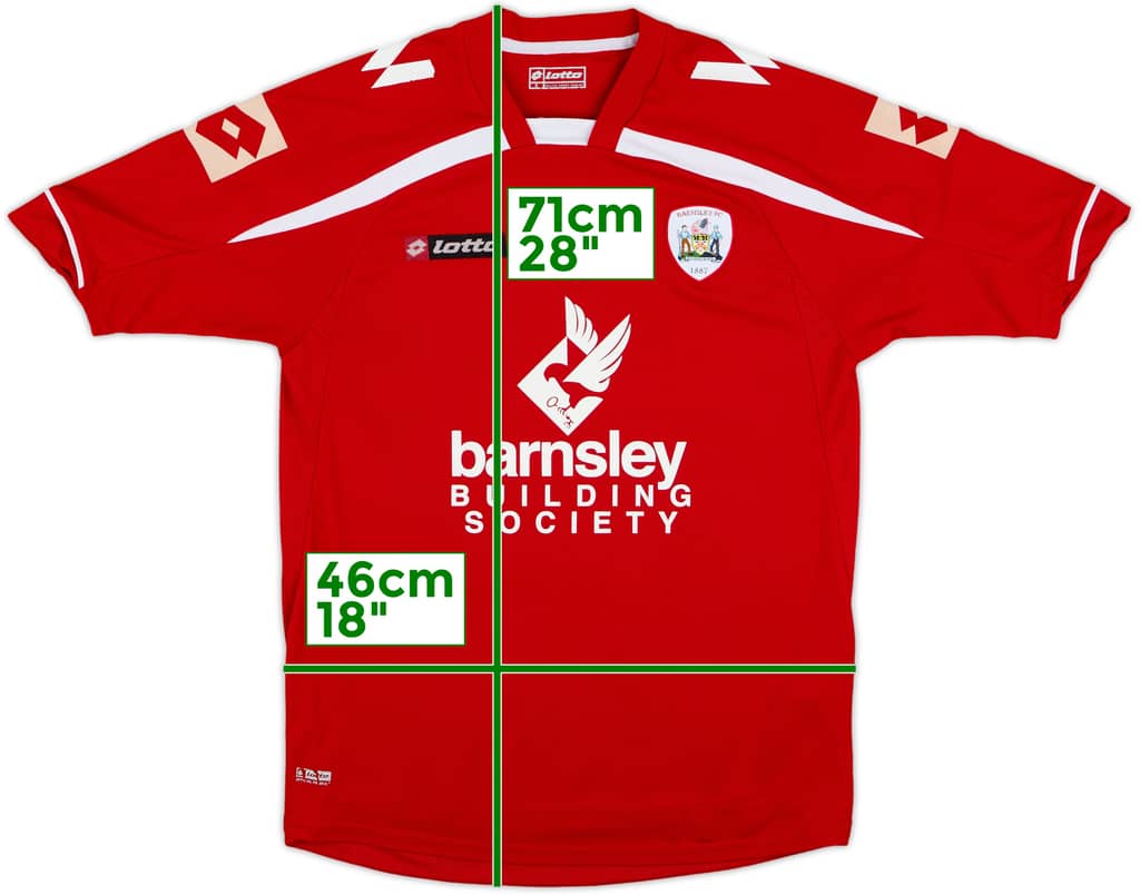 2010-11 Barnsley Home Shirt - 6/10 - (S)