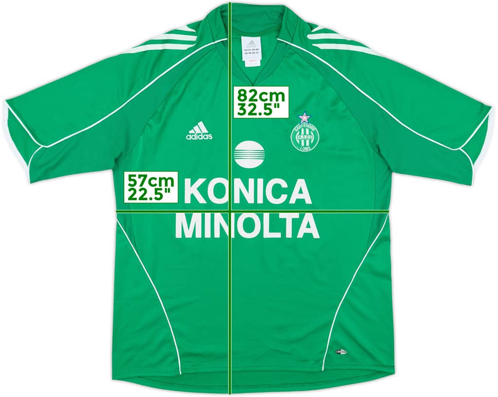 2005-06 Saint Etienne Home Shirt - 8/10 - (L)