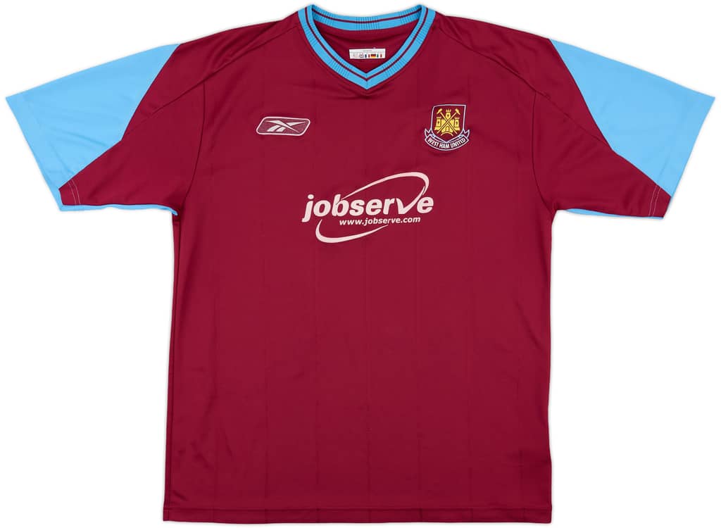 2003-05 West Ham Home Shirt - 8/10 - (L)