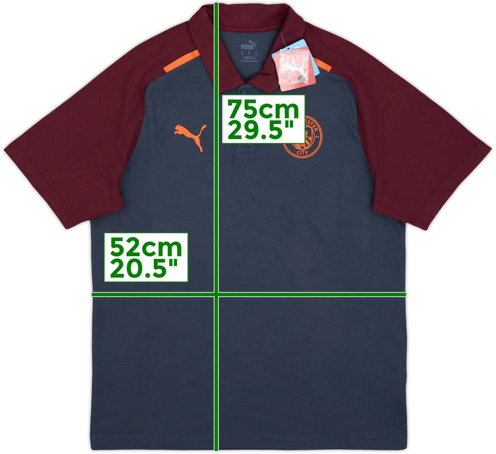 2023-24 Manchester City Puma Polo Shirt (M)