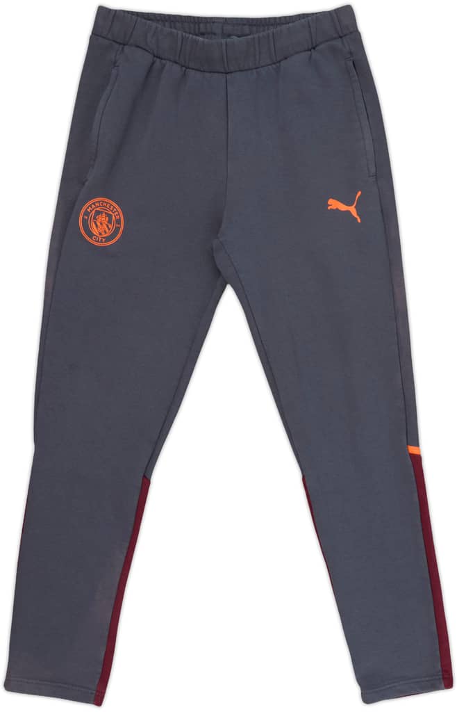 2021-22 Manchester City Puma Track Pants/Bottoms - 9/10 - (M)