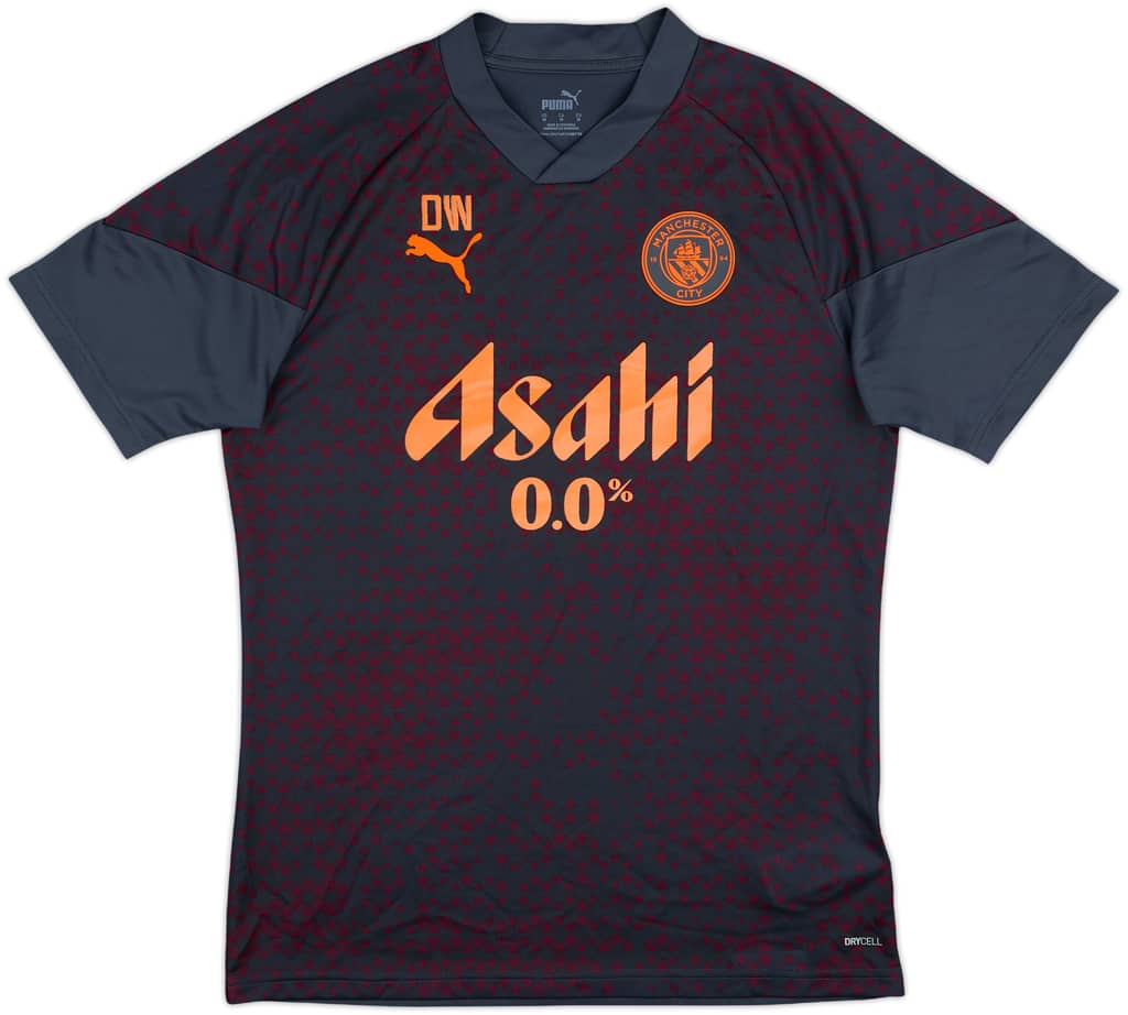 2023-24 Manchester City Puma Staff Issue Training Shirt DW - 8/10 - (M)