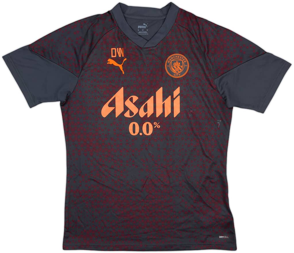 2023-24 Manchester City Puma Staff Issue Training Shirt DW - 7/10 - (M)