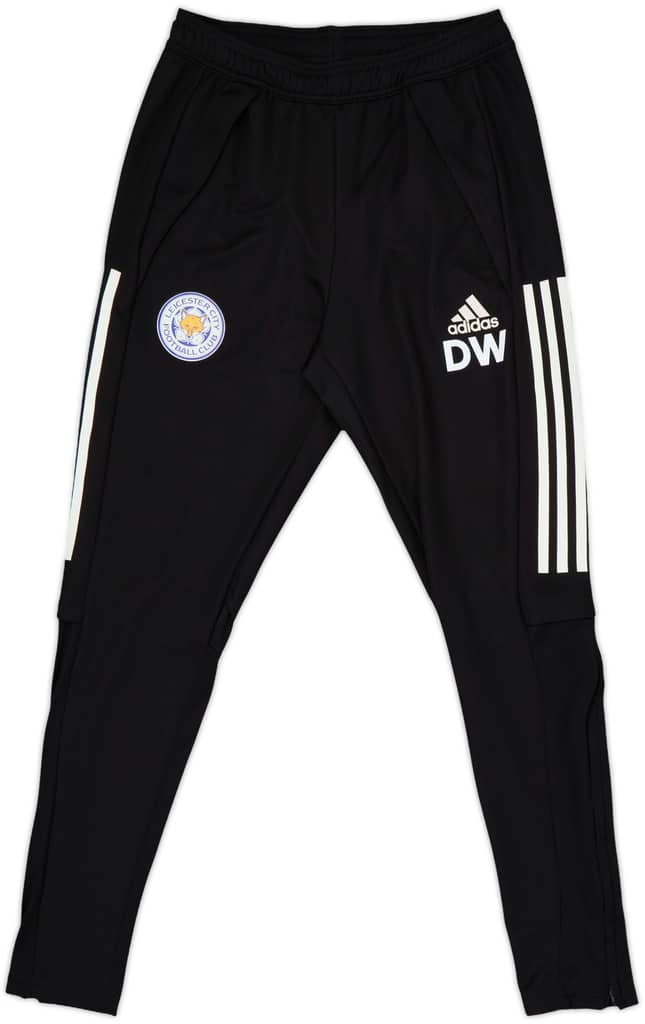 2019-20 Leicester Staff Issue Track Pants/Bottoms 'DW' - 10/10 - (S)