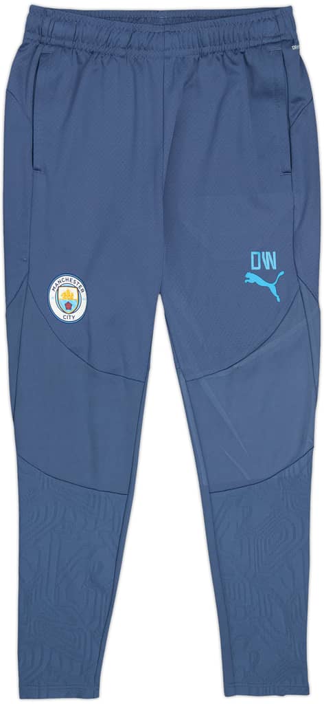 2024-25 Manchester City Puma Staff Issue Track Pants/Bottoms DW - 10/10 - (M)