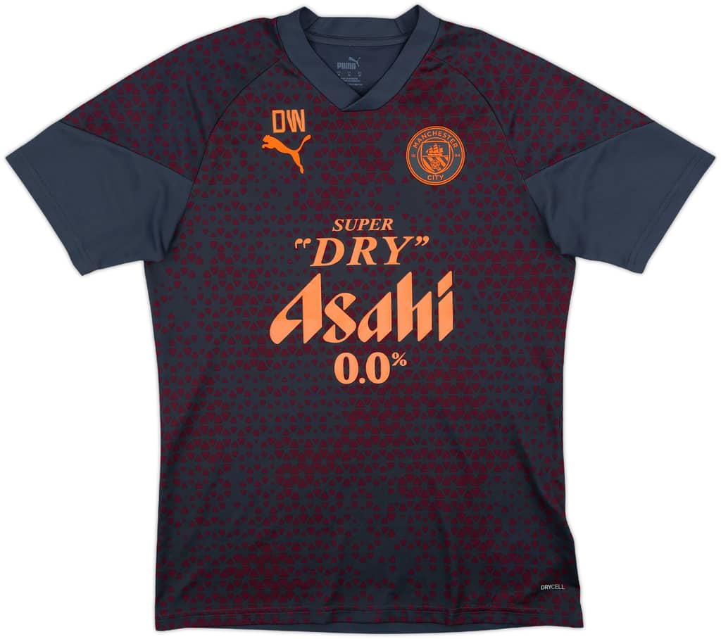 2023-24 Manchester City Staff Issue Puma Training Shirt DW - 8/10 - (M)