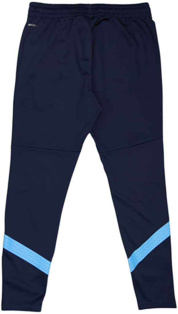 2022-23 Manchester City Puma Staff Issue Track Pants/Bottoms 'DW' - 10/10 - (M)