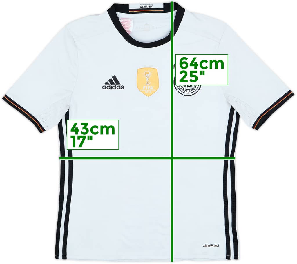 2015-16 Germany Home Shirt - 5/10 - (L.Boys)
