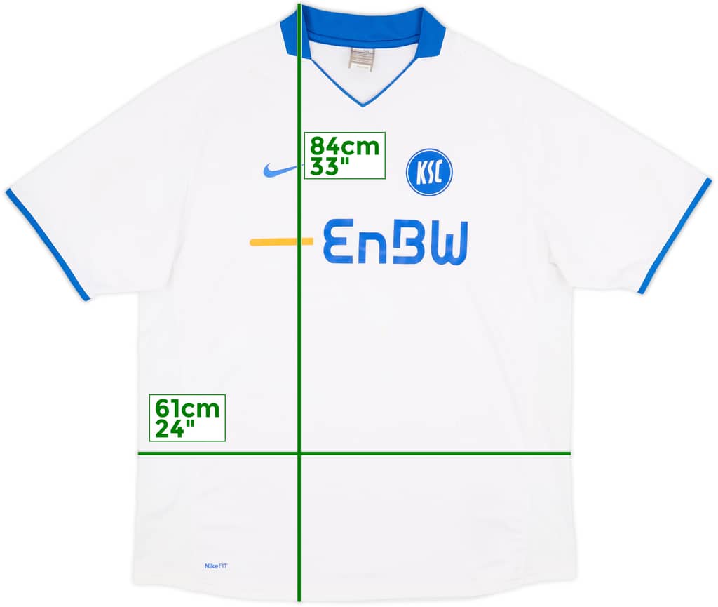 2009-10 Karlsruher Away Shirt - 7/10 - (XL)